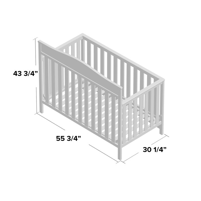 Delta Children Emery 4in1 Convertible Crib & Reviews Wayfair